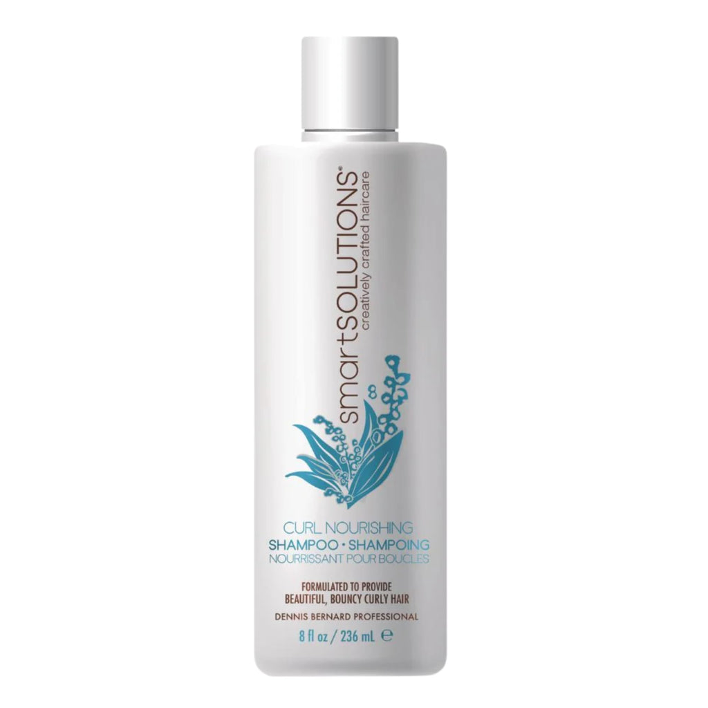 SMART SOLUTIONS Curl Nourishing Shampoo, 8oz — Defines Curls, Adds Shine, Paraben-Free