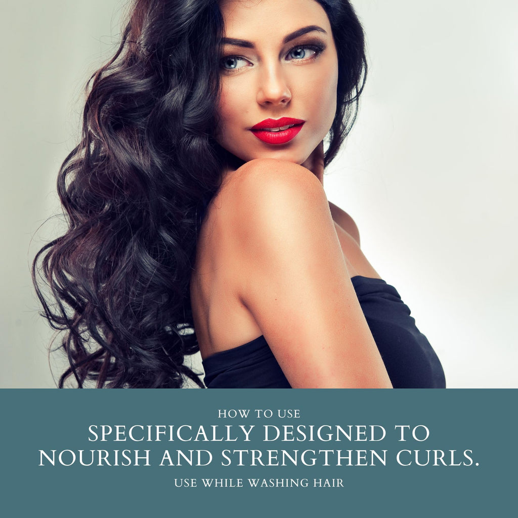 SMART SOLUTIONS Curl Nourishing Shampoo, 8oz — Defines Curls, Adds Shine, Paraben-Free