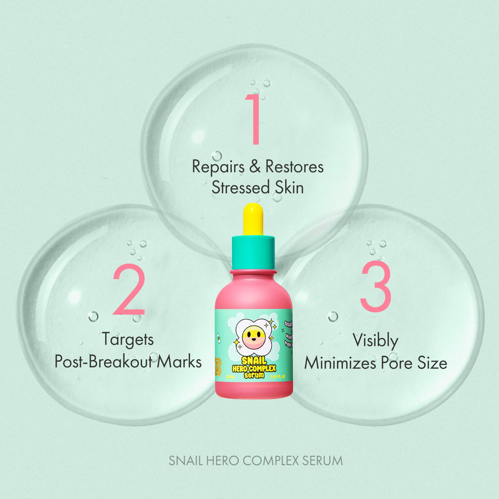 Smilebloom KKOCH Snail Mucin 85% Serum – Hydrating Korean Skincare with Vegan Collagen & Peptides | 50ml