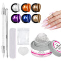 SMSMYXF Solid Builder Gel for Nails 60g | Clear Hard Gel for 3D Sculpting & Extensions