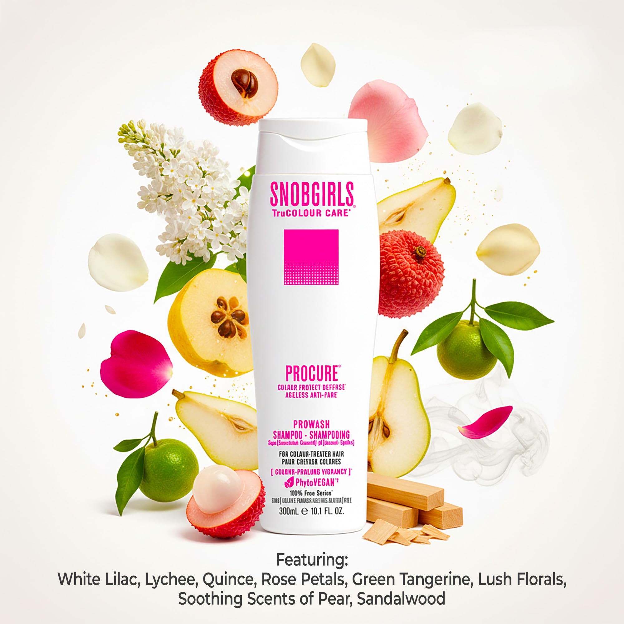 SNOB GIRLS TruColour Care Shampoo – Vegan Color Care, Sulfate-Free (10.1 oz)