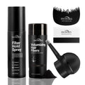 SNOWSEN Hair Building Fibers for Thinning Hair – 27.5g with Pump (Black)