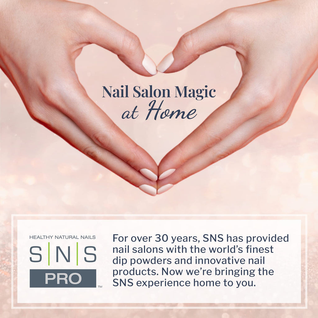 SNS Nail Dip Powder Bridal Veil – Natural Nude, 14-Day Long-Lasting, Odor-Free
