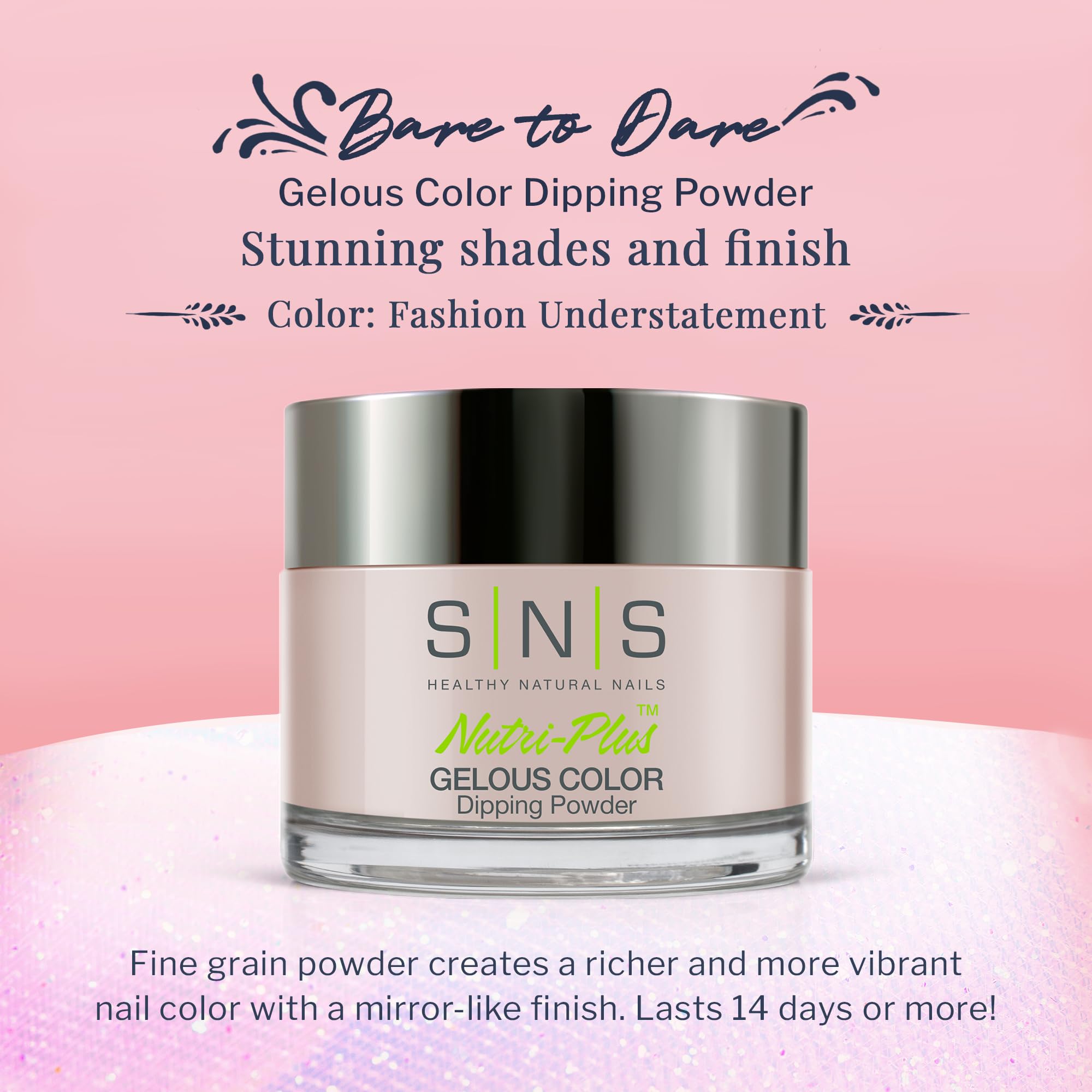 SNS Bare To Dare Collection Dipping Powder BD18 – Rich Color, Long-Lasting Home Manicure