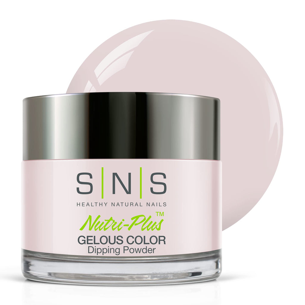 SNS Nail Dip Powder Bridal Veil – Natural Nude, 14-Day Long-Lasting, Odor-Free