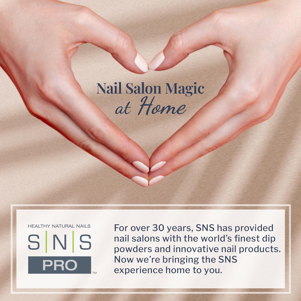 SNS Nail Dip Powder Brittany – Natural Nude Shimmer, 14-Day Color, Low Odor, No UV Lamp, 1 oz