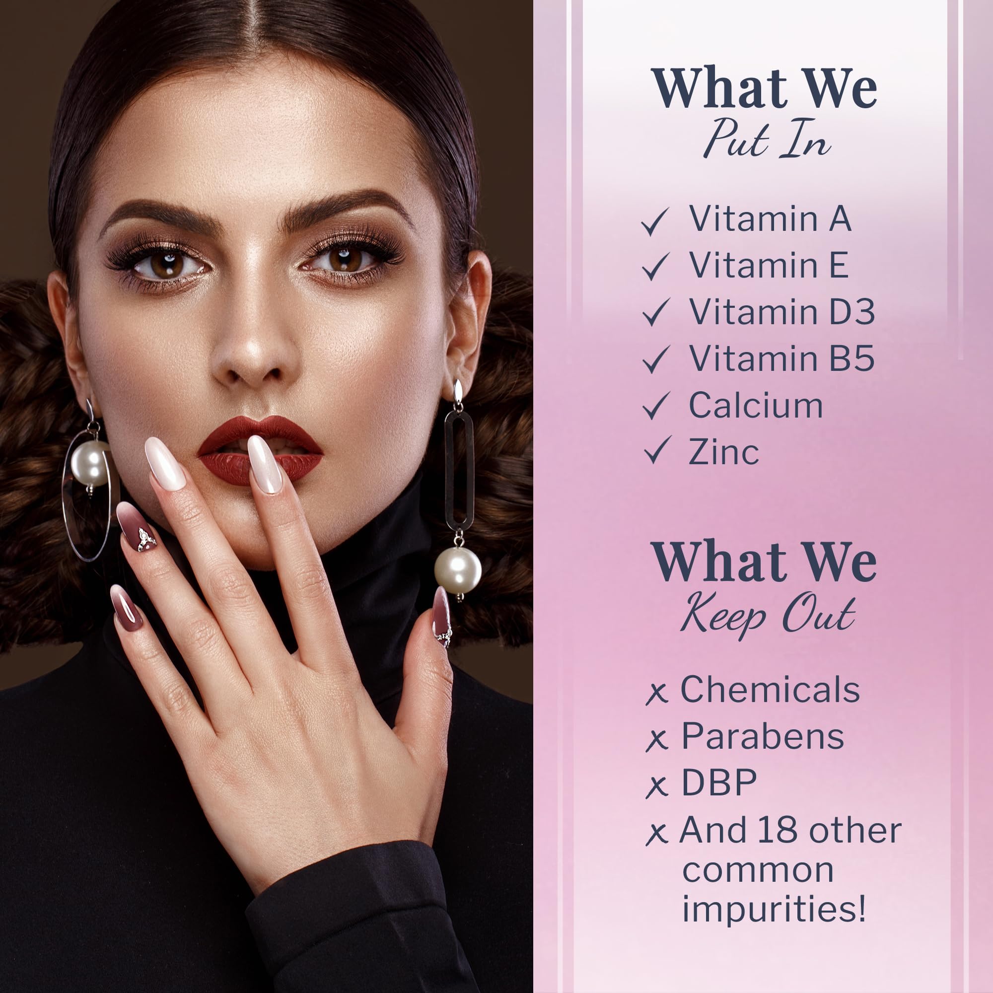 SNS Healthy Natural Nails Only You Pink Dip Powder EE17 | 14-Day, Low Odor, No UV Lamp, 1 oz