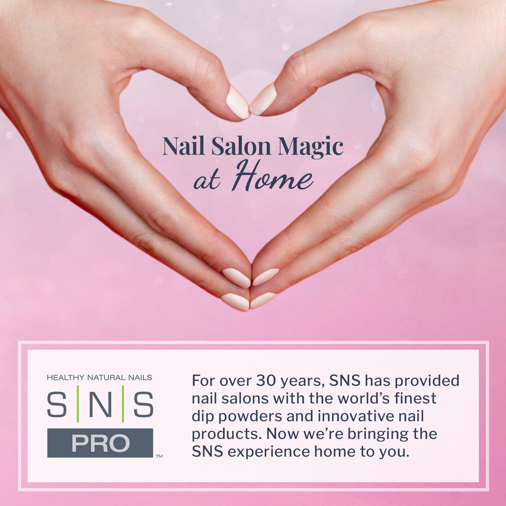 SNS Healthy Natural Nails Heart Skips A Beat Dip Powder (EE12, 1.5 oz) – 14+ Day Wear, Low Odor, No UV Lamp