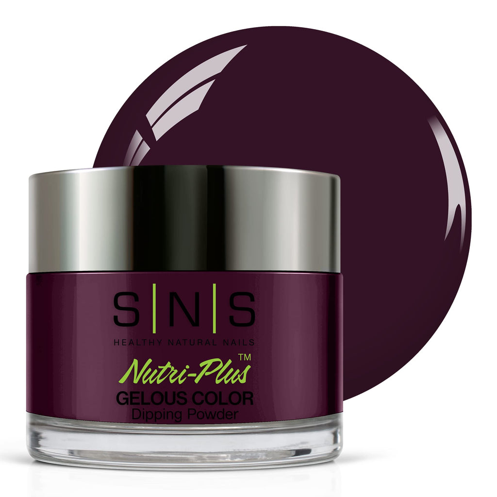 SNS Nail Dip Powder Gelous Color All I Want Purple EE04 - 14-Day, Low-Odor, No UV Lamp, 1 Oz