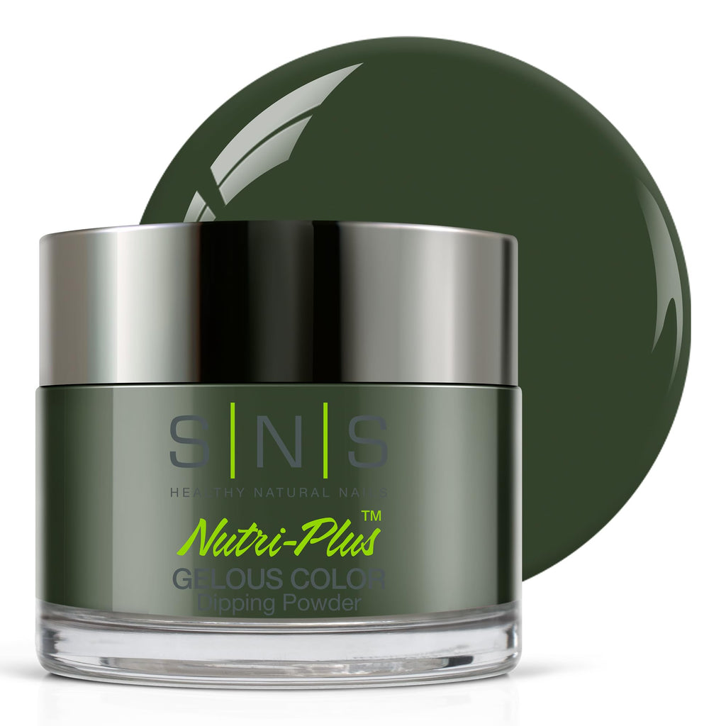 SNS Nail Dip Powder Green Eggs & Ham (Green) – Long-Lasting 14 Days, Low Odor, No UV Lamp Required | 1 OZ