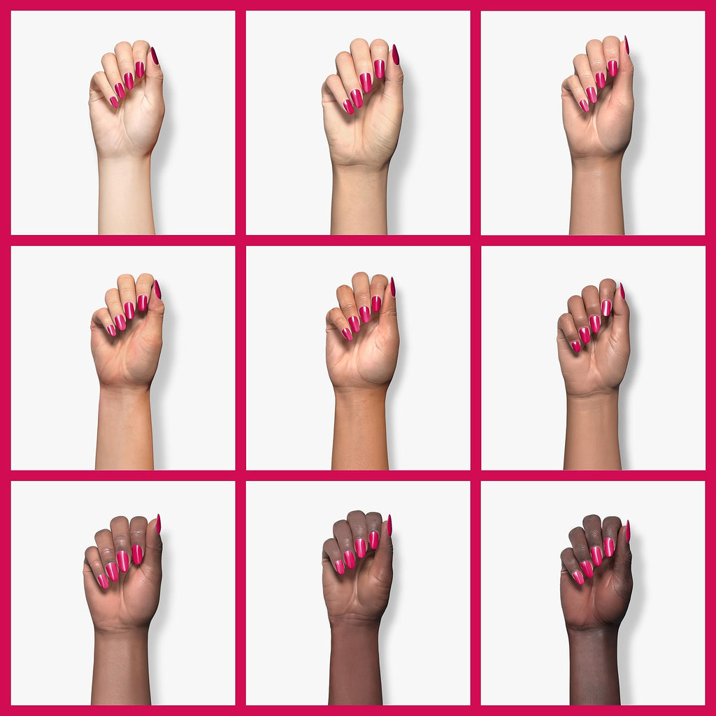 SNS Nail Dip Powder Cosmo – Gelous Color Dipping Powder, Pink, Red and Fuchsia, Cream, 14-Day Wear, Low Odor, No UV Lamp, 1oz