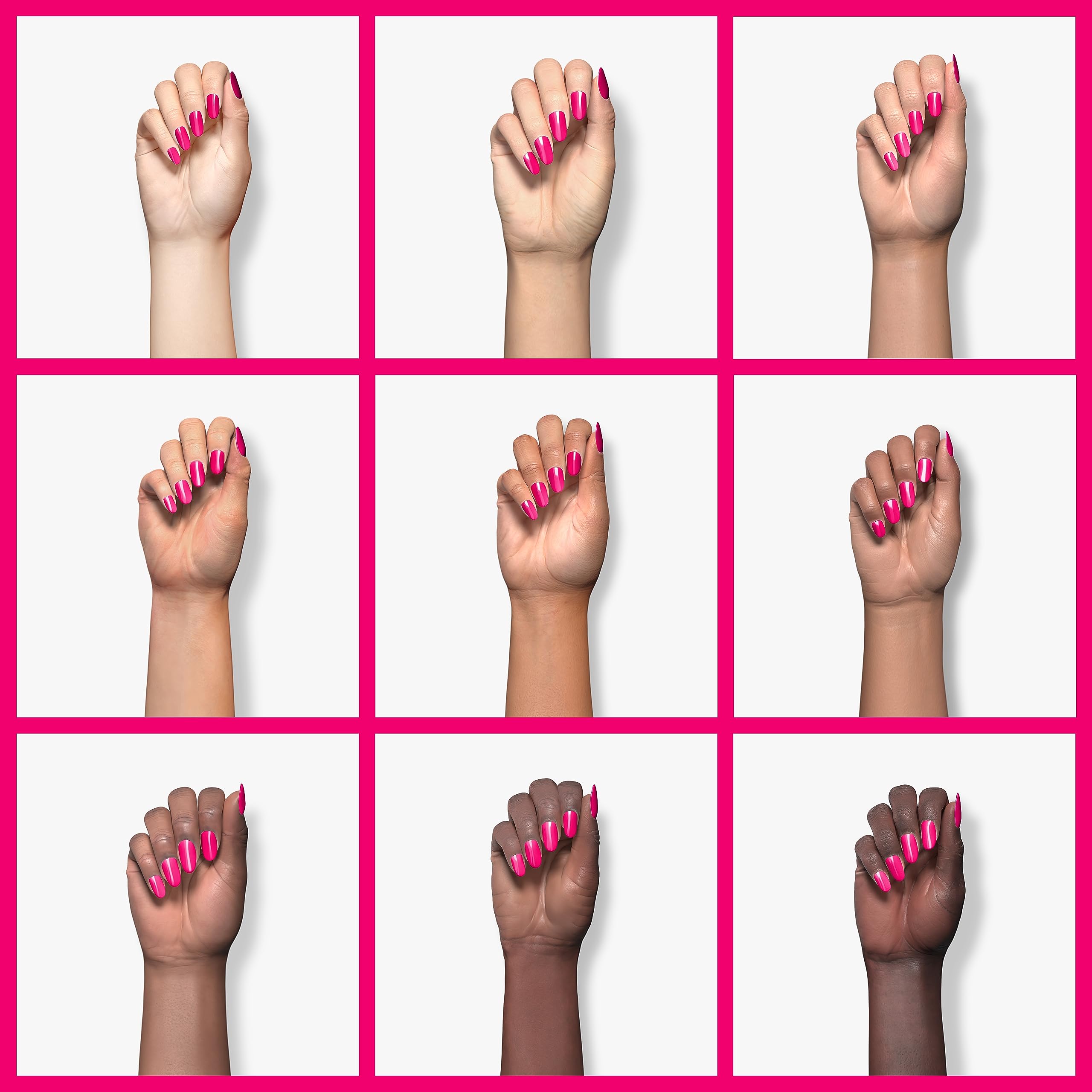SNS Nail Dip Powder Fantasy – Pink/Fuchsia Cream, 14-Day Wear, Low Odor, No UV Lamp, 1oz