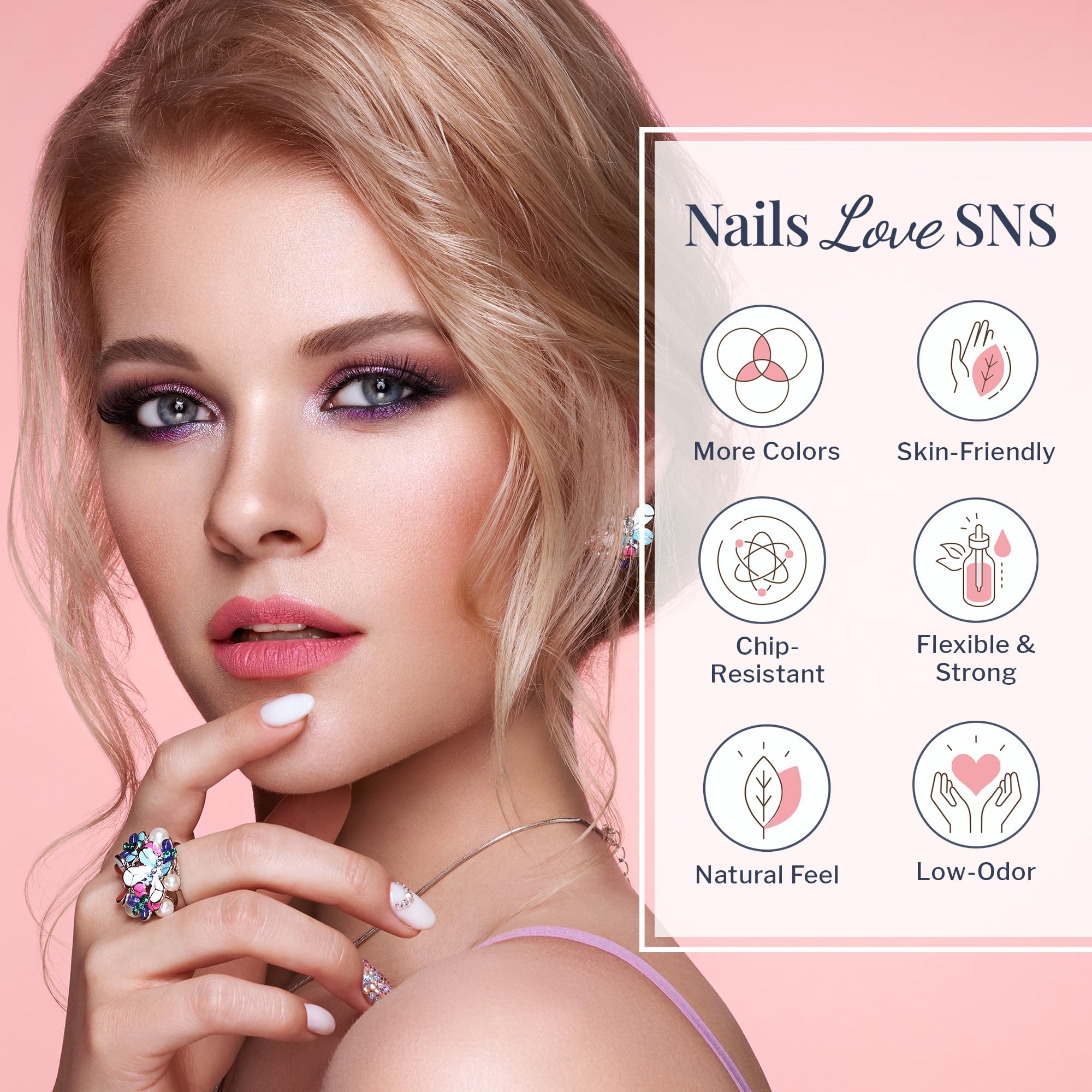 SNS Nail Dip Powder Fashionista Yellow – 1.5 oz, 14+ Day Wear, Low Odor, No UV Lamp