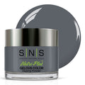 SNS Nail Dip Powder Marriage Material Gray (EE09) – 14+ Day Wear, Low-Odor, No UV Lamp, 1 oz