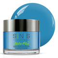 SNS Nail Dip Powder Tahitian Treat — Long-Lasting Turquoise Teal Color, No UV Lamp