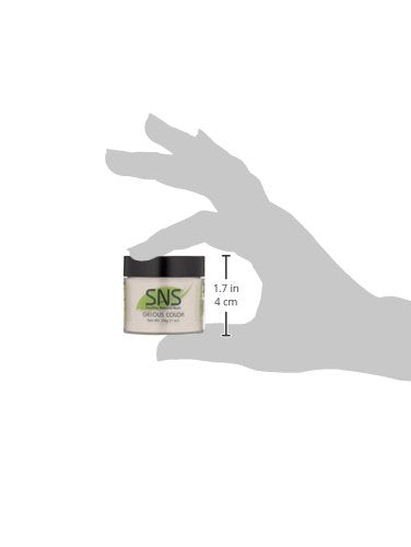 SNS Nails Dipping Powder Gelous Color 338 Twice Shy – 1 oz | Long-Lasting Nude Shimmer