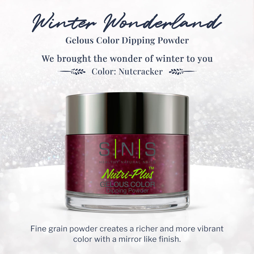SNS Nails Gelous Color Dipping Powder WW10 - Winter Wonderland Collection (1oz)