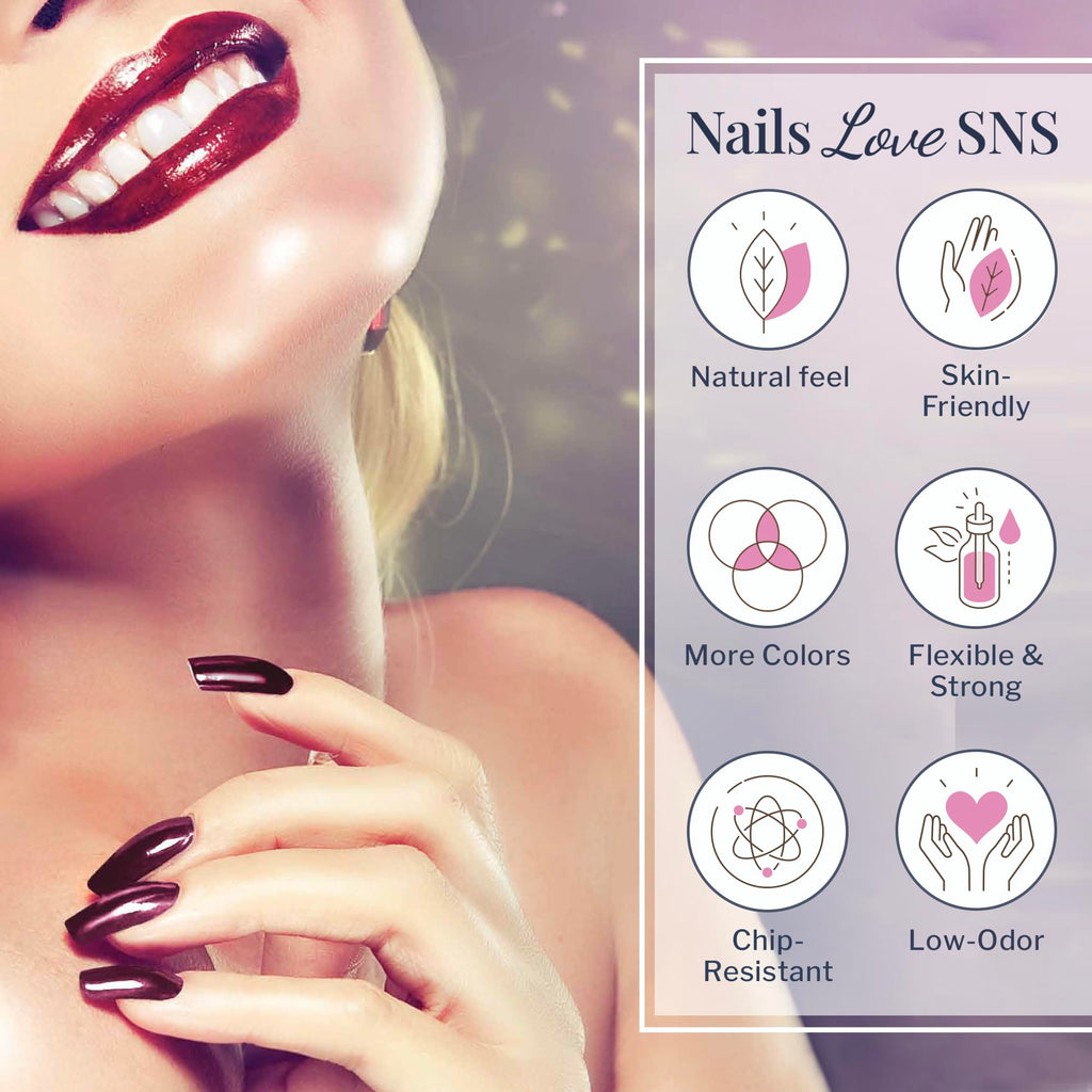 SNS Nail Dip Powder Eyes For You Peach/Coral – 1 Oz, 14-Day Wear, No UV, Low Odor