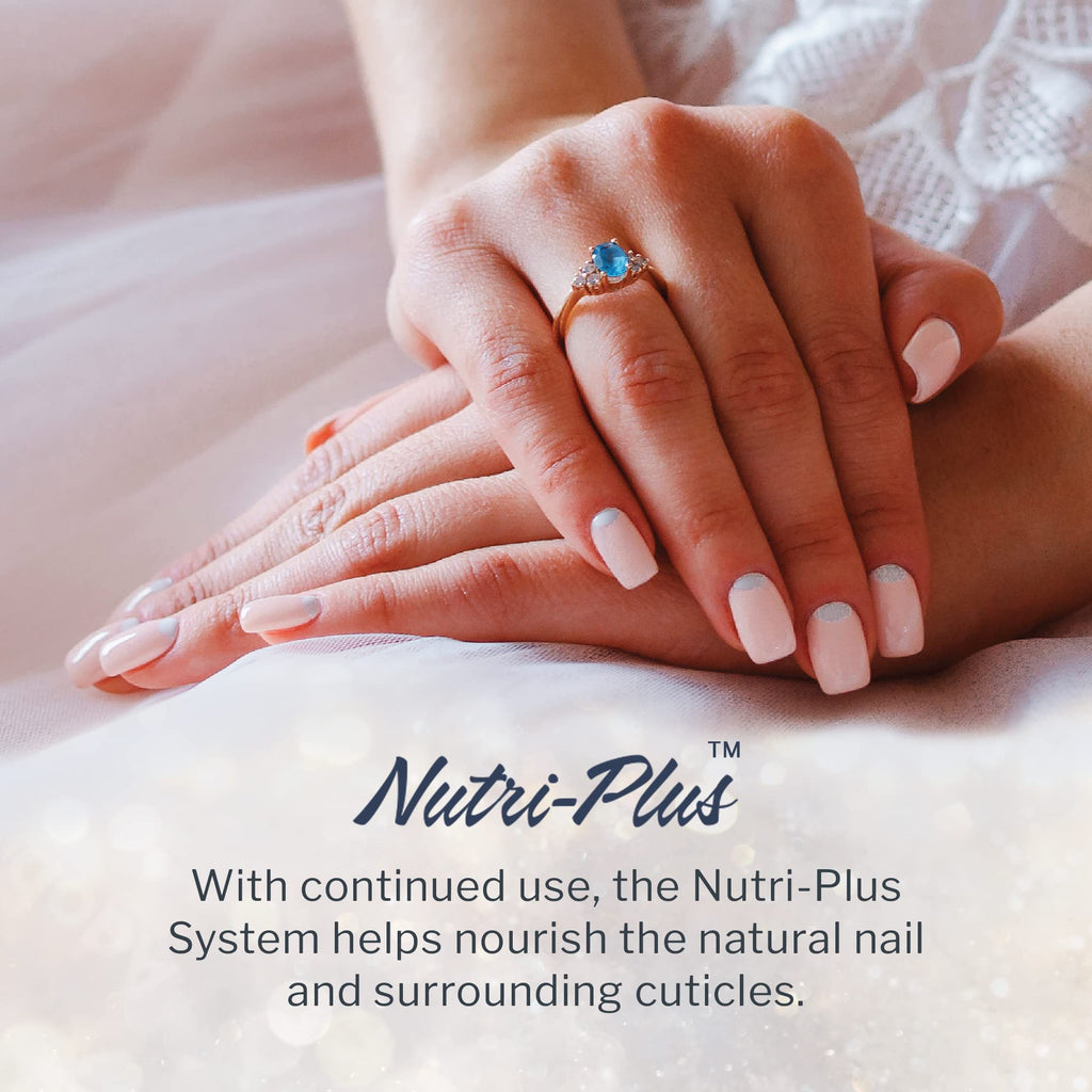 SNS Nail Dip Powder Bridal Veil – Natural Nude, 14-Day Long-Lasting, Odor-Free