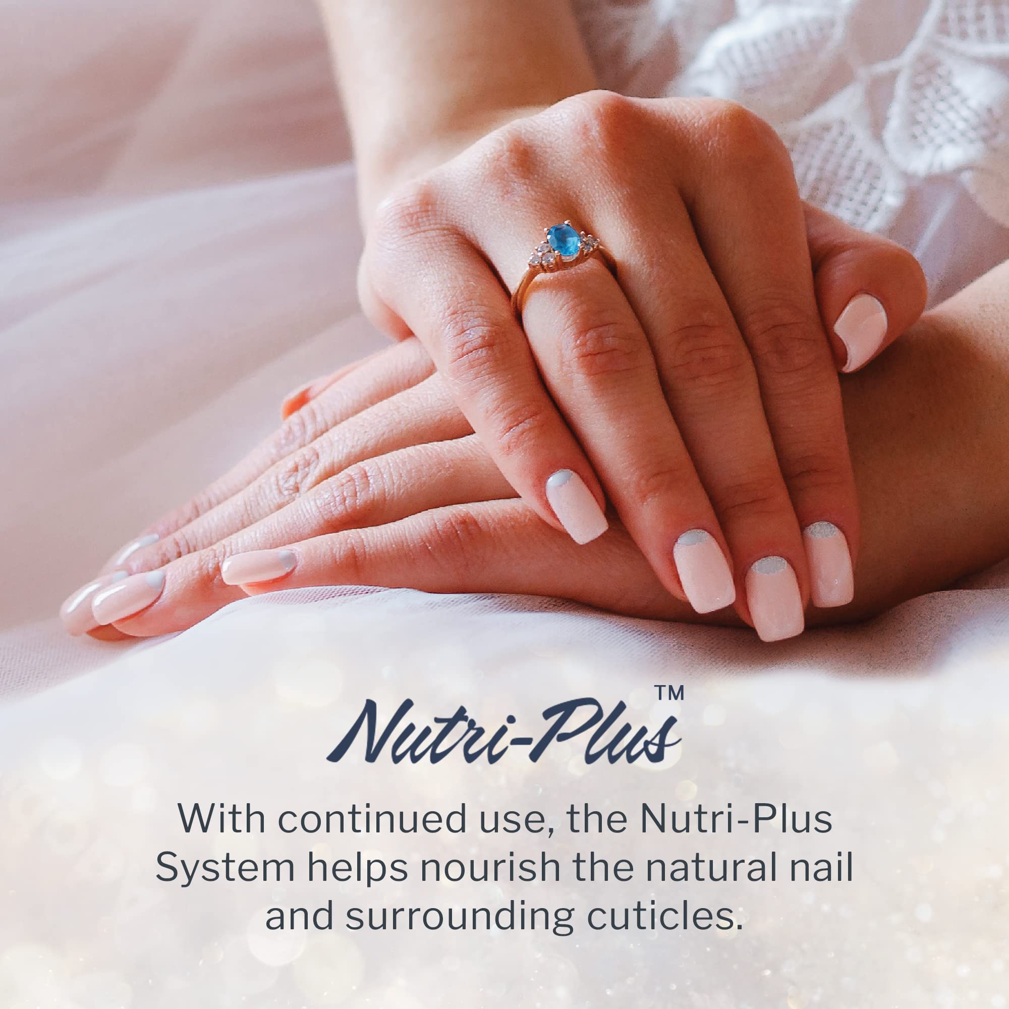 SNS Nail Dip Powder Bridal Veil – Natural Nude, 14-Day Long-Lasting, Odor-Free