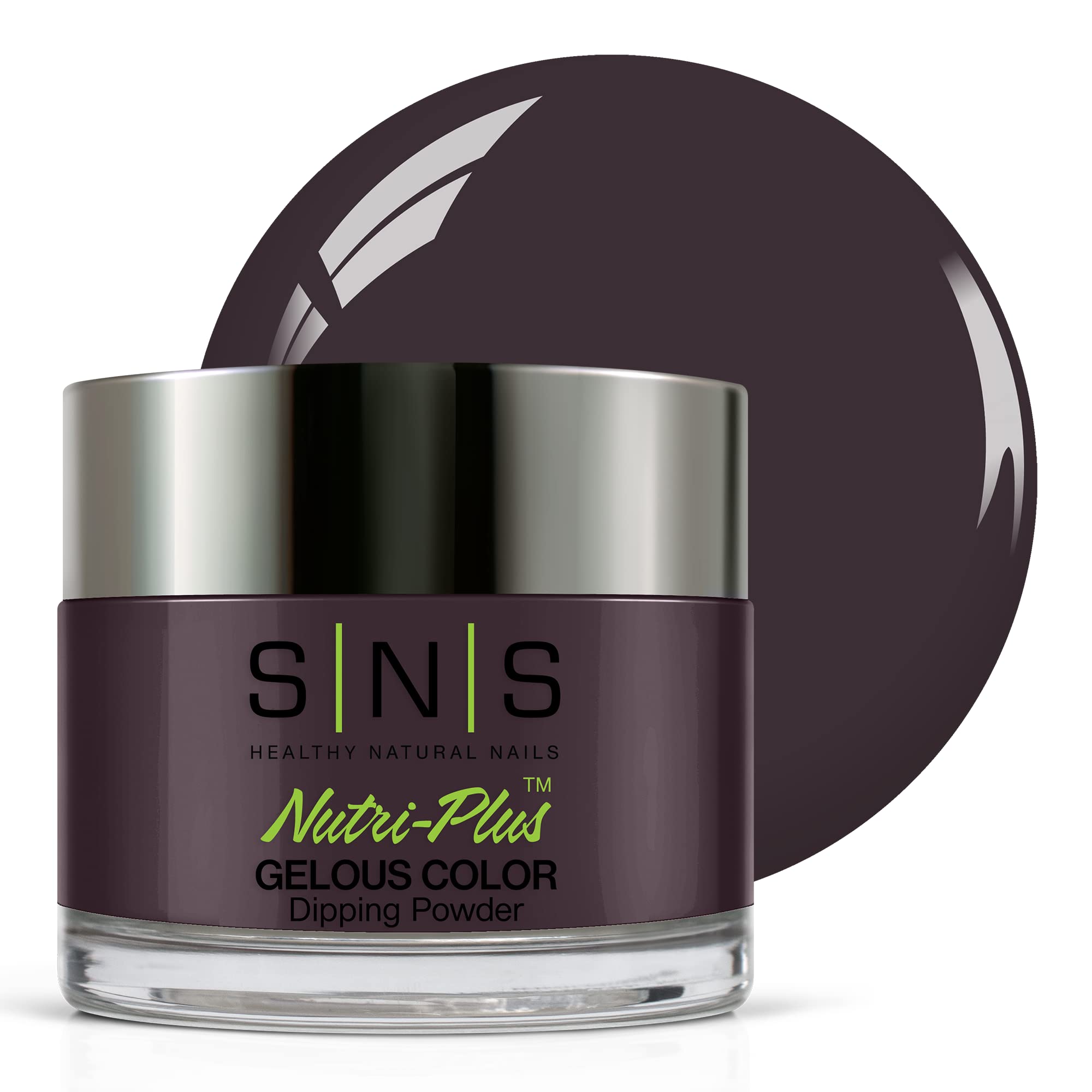 SNS Nail Dip Powder Sweet Baboo Gray – Long-Lasting Color, Low Odor, No UV Lamp | 1 oz