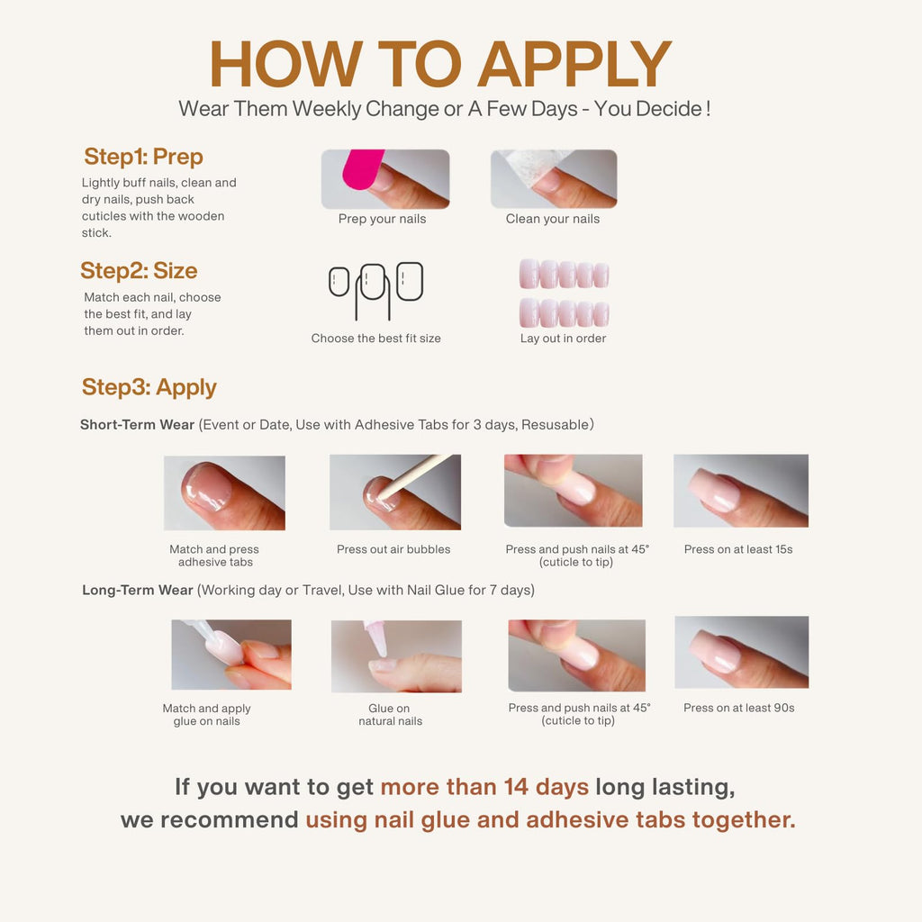 SnypeeLab Nude Pink Cat Eye Press-On Nails – Short Square, Glue-On & Reusable Gel Finish, 30 Pcs