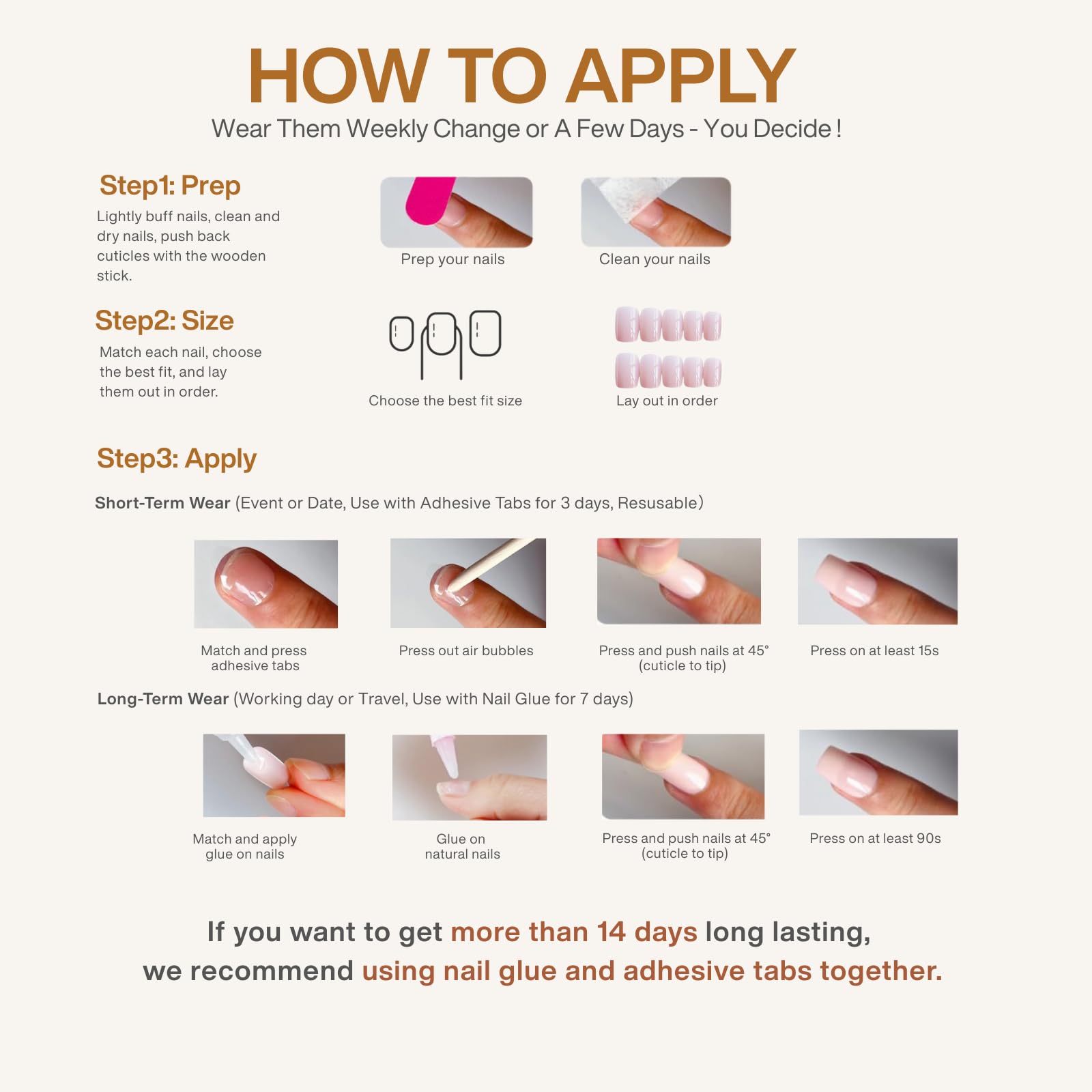 SnypeeLab Nude Pink Cat Eye Press-On Nails – Short Square, Glue-On & Reusable Gel Finish, 30 Pcs