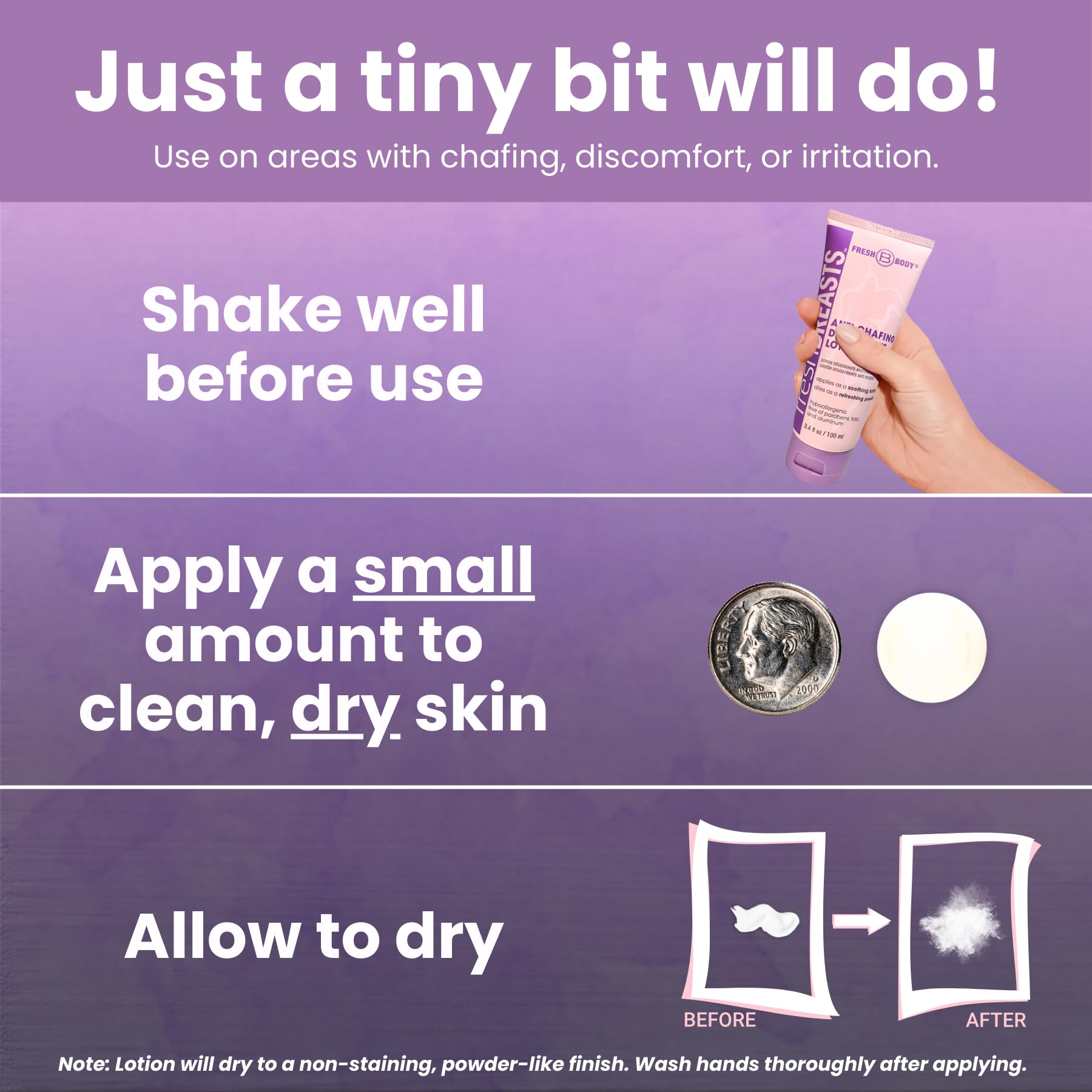 Fresh Breasts + Fresh Balls Anti-Chafing Cream Bundle – Talc-Free, Aluminum-Free