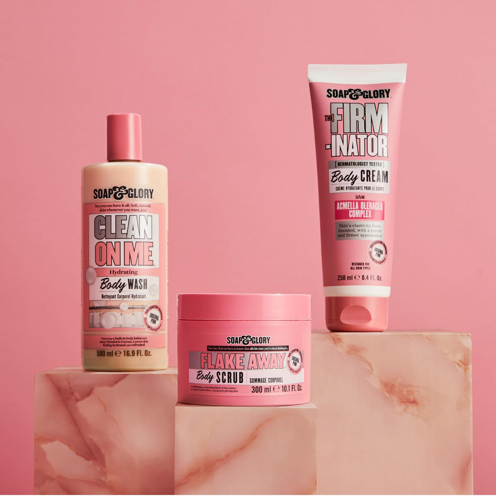 Soap & Glory The Firm-inator Body Cream – Firming & Hydration (8.4 oz)