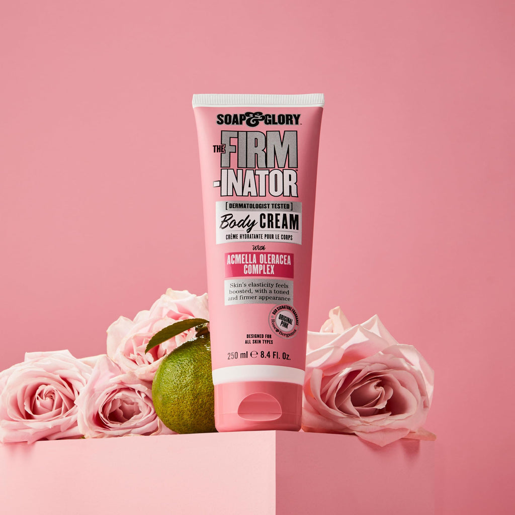 Soap & Glory The Firm-inator Body Cream – Firming & Hydration (8.4 oz)