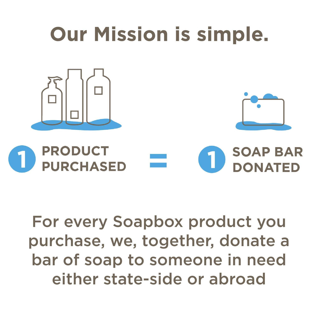 Soapbox Hair Conditioner Bar with Argan Oil — 2oz, Vegan, Sulfate & Paraben Free