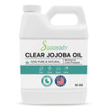 Soapeauty Clear Jojoba Oil – 100% Pure & Natural, Refined, Cold-Pressed, Hexane-Free | 32 oz