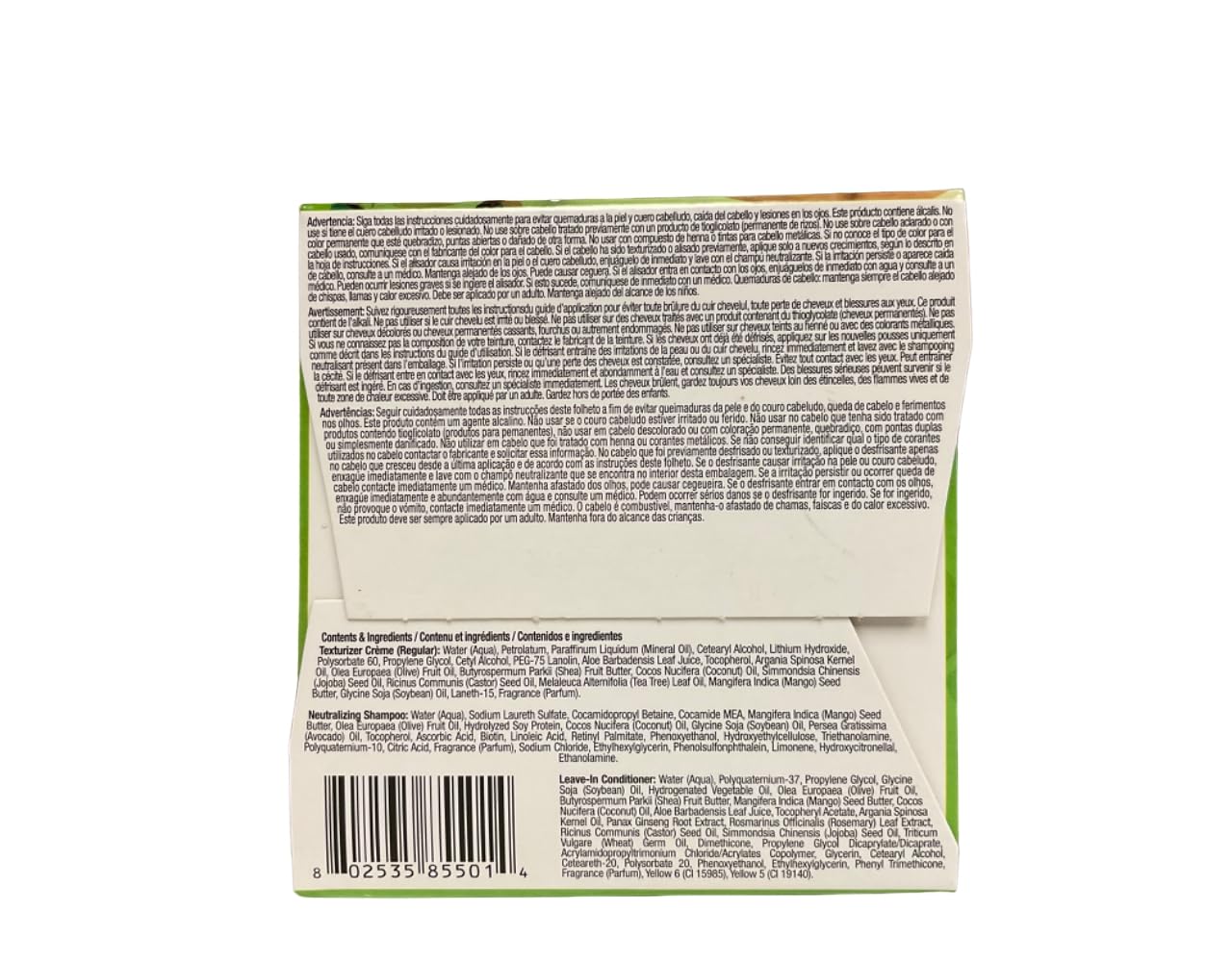 Soft & Beautiful Botanicals Texturizer, Regular – Pack of 3 | Lye-Free Wave & Curl Enhancer
