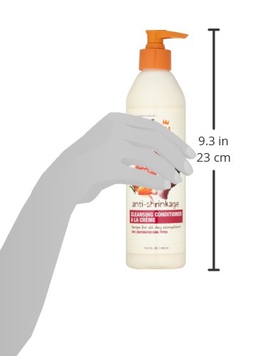 SoftSheen Dark and Lovely Au Natural Anti-Shrinkage Cleansing Conditioner A La Creme, 13.5 fl oz