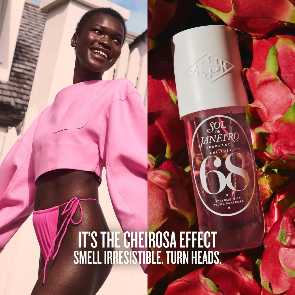 Sol de Janeiro Cheirosa Hair & Body Fragrance Mist Home and Away Bundle - 8.1 oz + 3 oz Duo (Cheirosa 68)