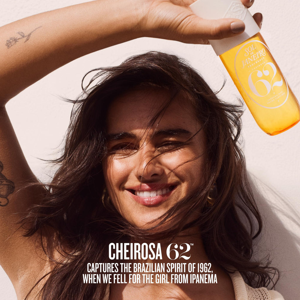 Sol de Janeiro Cheirosa Hair & Body Fragrance Mist – Full Size & Travel Size Duo (Cheirosa 62)