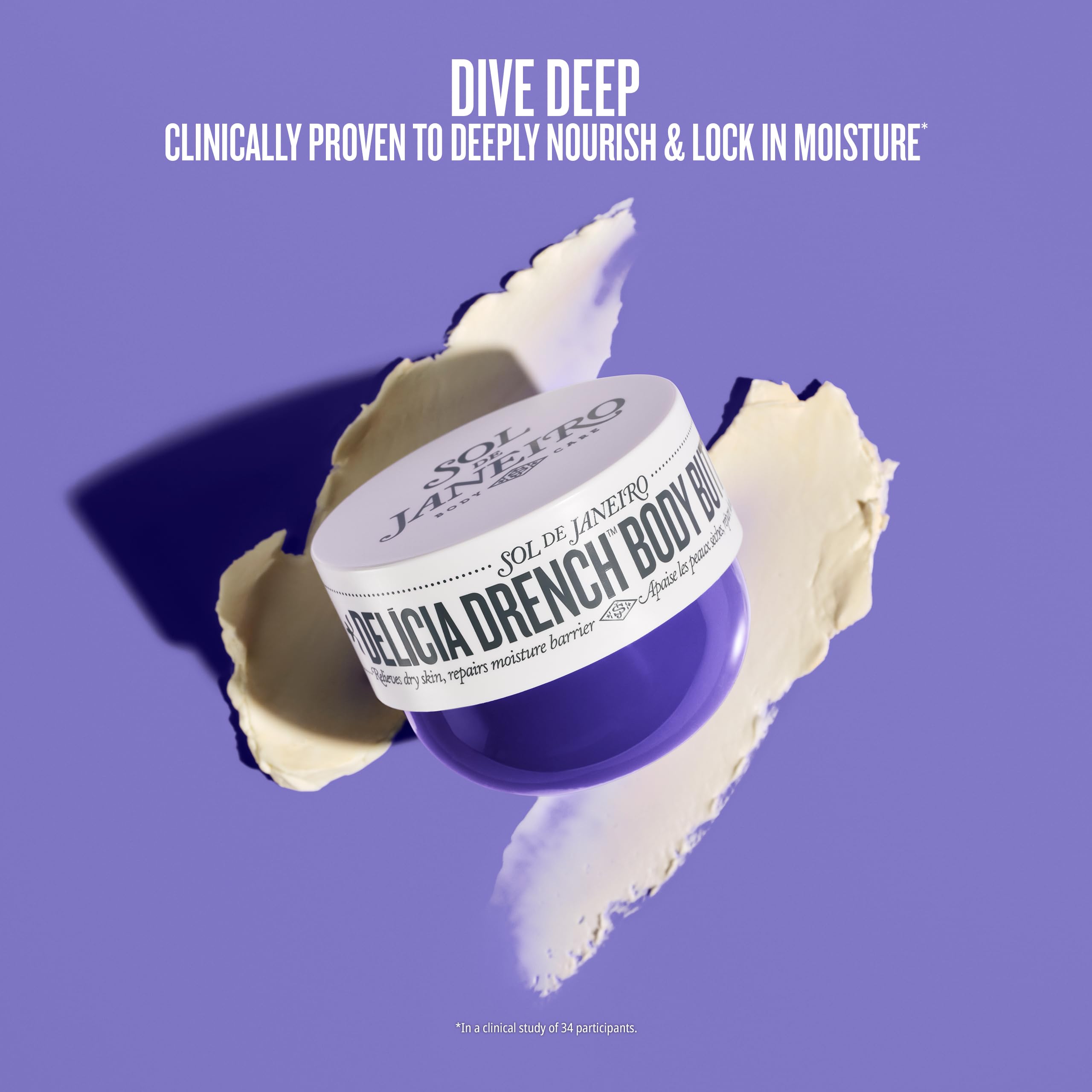 Sol de Janeiro Delicia Drench Body Butter 150 mL – Deep Hydration, Barrier Support & Cheirosa 59