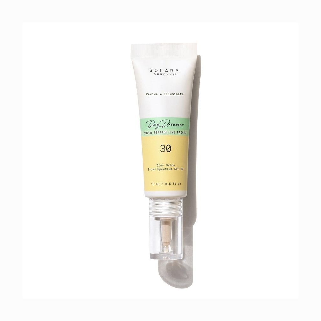 Solara Suncare Day Dreamer Eye Primer SPF 30 | Vegan, Cruelty-Free & Sensitive-Skin Safe | 0.5 fl oz