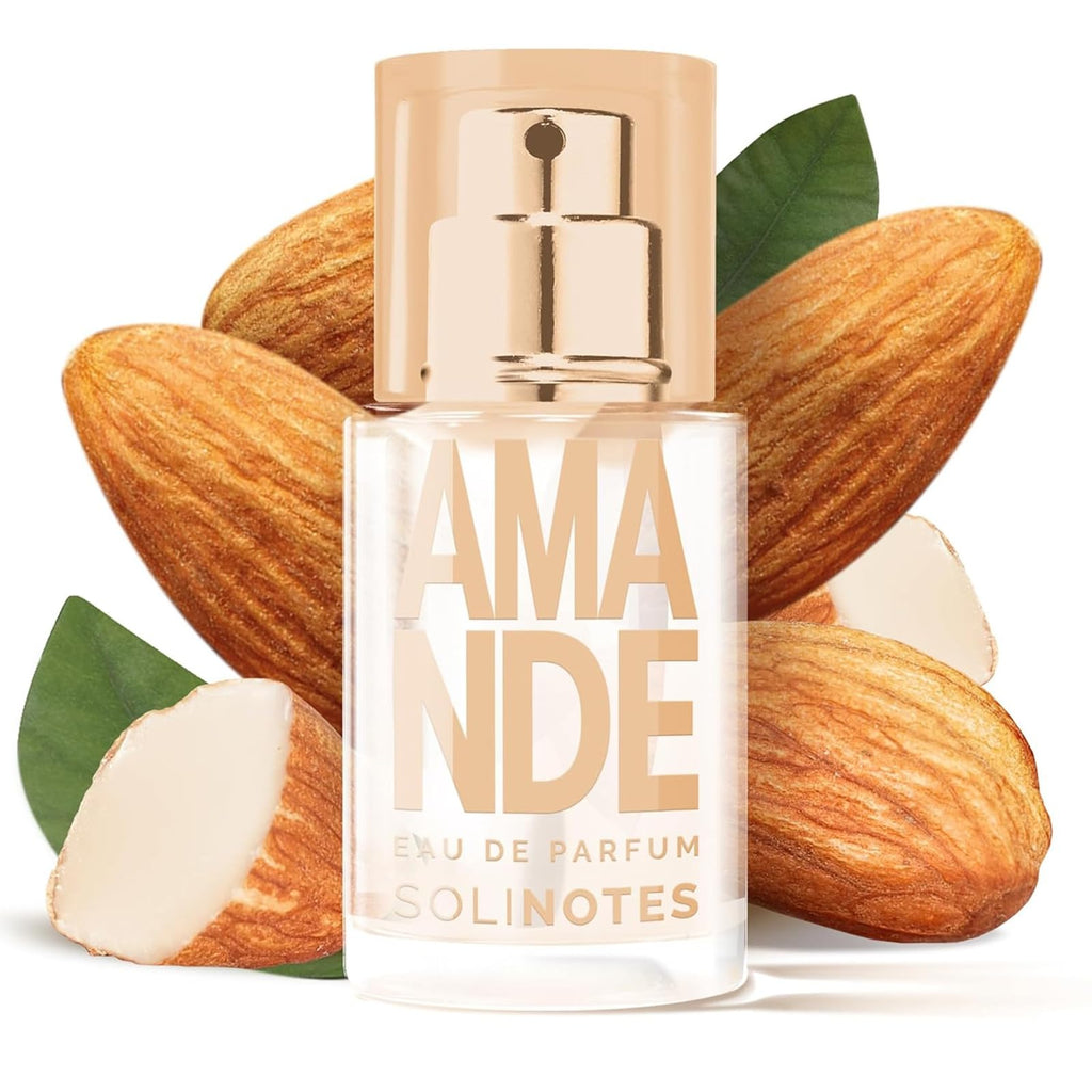 Solinotes Almond EDP for Women – Delicate Floral, Soothing Scent | Made in France | Vegan 0.5 fl oz