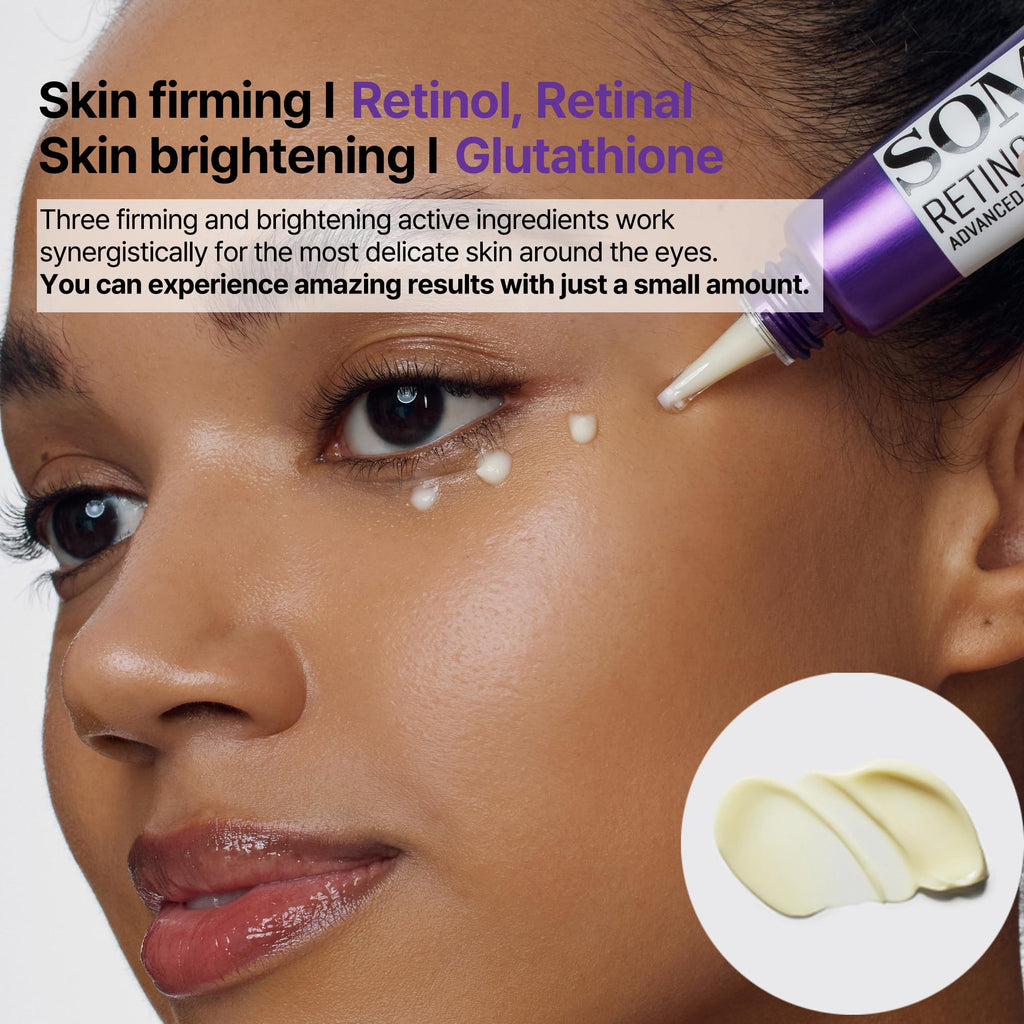 SOME BY MI Retinol Intense Advanced Triple Action Eye Cream – 1.01 Oz / 30 ml | Under-Eye Brightening & Fine Line Smoothing