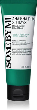 Some By Mi AHA∙BHA∙PHA 30 Days Miracle Acne Clear Foam for Problem Skin, Acne