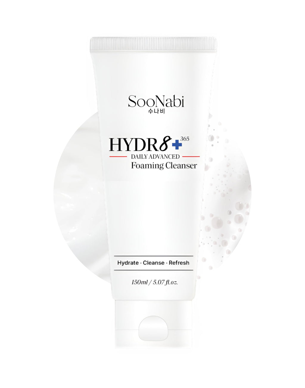 SooNabi HYDR8+ 365 Daily Foaming Cleanser – Gentle Hydration for All Skin Types | 150ml