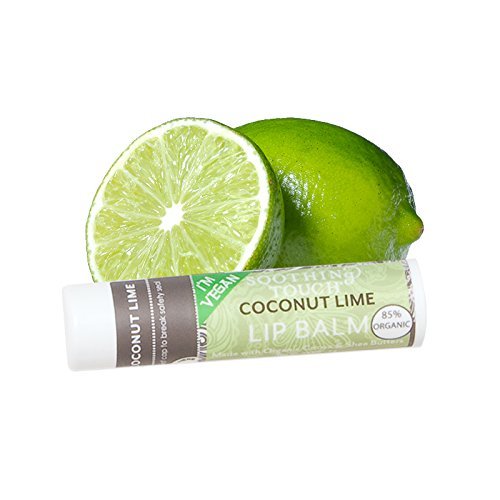 Soothing Touch Vegan Lip Balm | Hydrating Coconut Oil, Gluten & Paraben Free