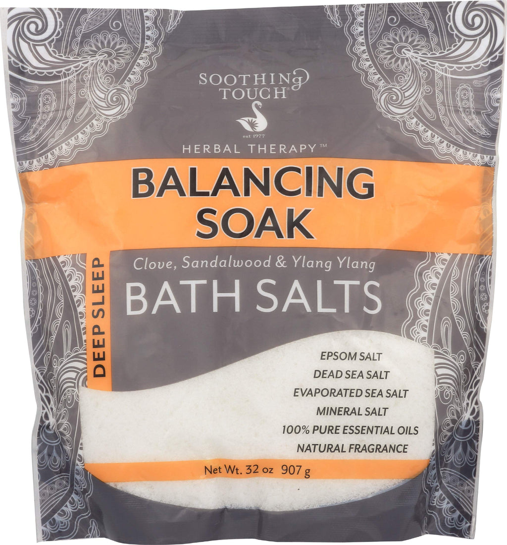 Soothing Touch Deep Sleep Bath Salts – Balancing Soak with Clove, Sandalwood & Ylang Ylang | 32 Oz