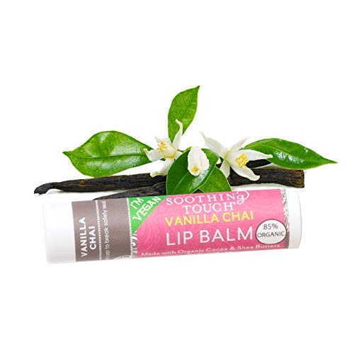 Soothing Touch Vegan Lip Balm | Hydrating Coconut Oil, Gluten & Paraben Free