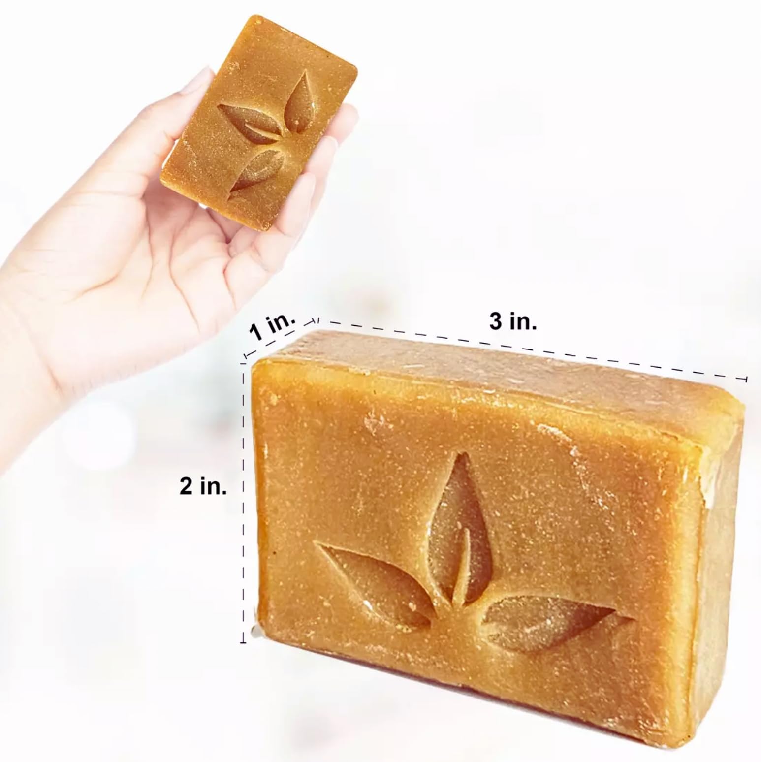 Sorion Soap for Face and Body – Hydrating Bar with Coconut Oil, Turmeric & Pala Indigo