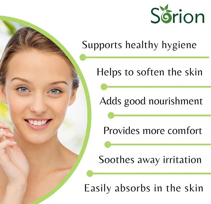 Sorion Soap for Face and Body – Hydrating Bar with Coconut Oil, Turmeric & Pala Indigo