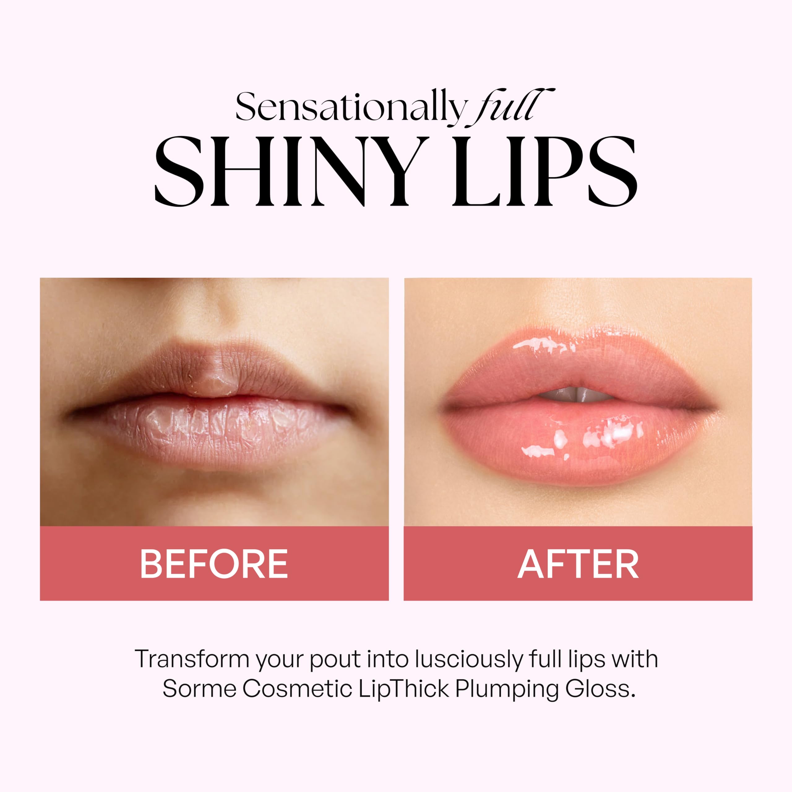 SORMÉ Lip Thick Plumping Gloss Diva – Maxi-Lip Peptides for Fuller-Looking Lips