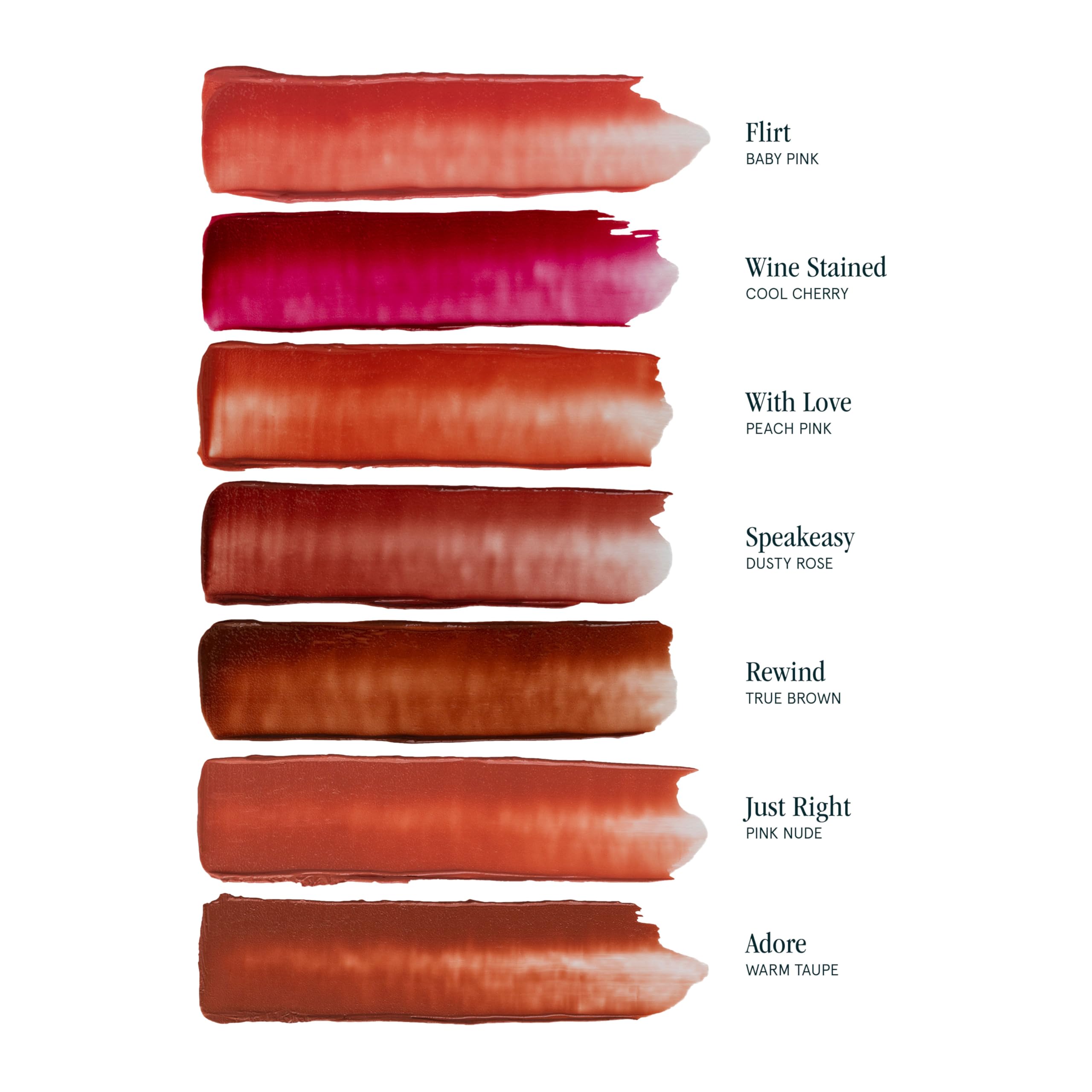 SOSHE Beauty Ceramide Refillable Lip Silk – Speakeasy Dusty Mauve | Cruelty-Free, Plastic Negative