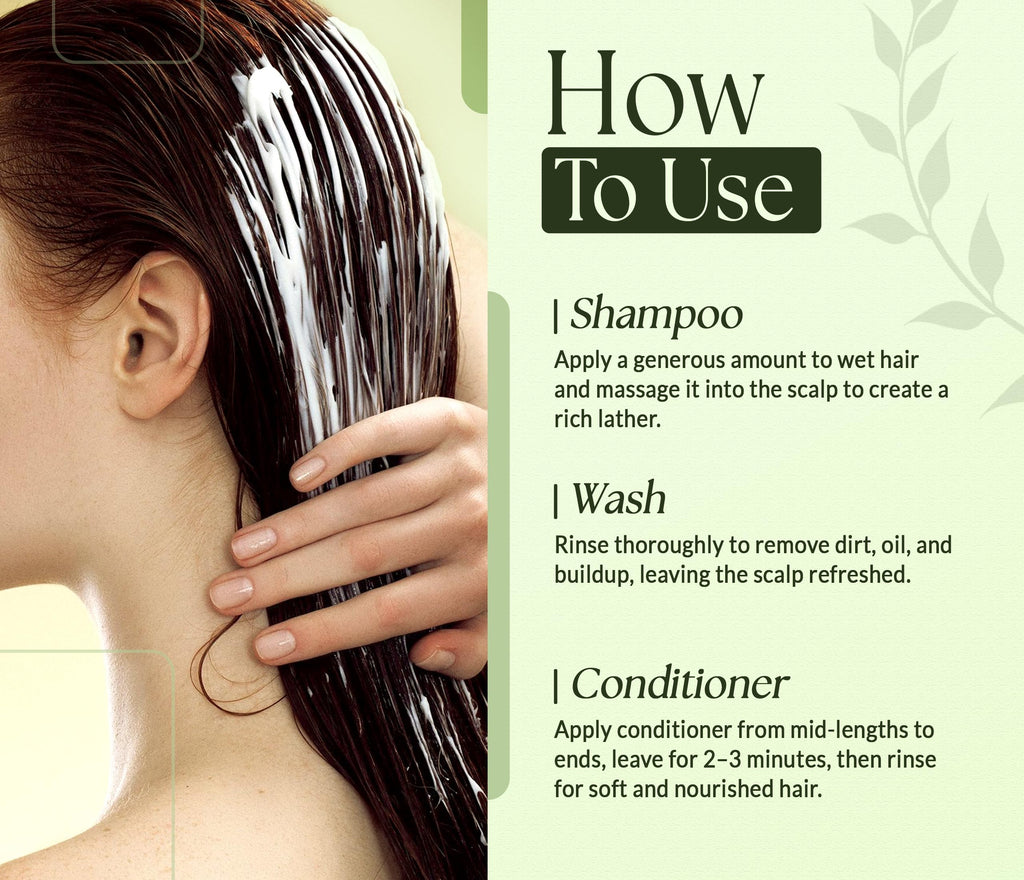SOULSPA PURE Biotin Shampoo & Conditioner Set – 16 oz Each | Rosemary & Mint